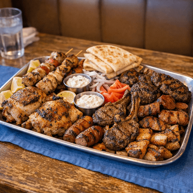 Traditional Entree Trays & Mixed Grill Platters