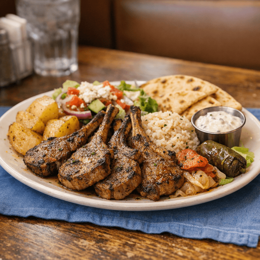Lamb Chop Platter