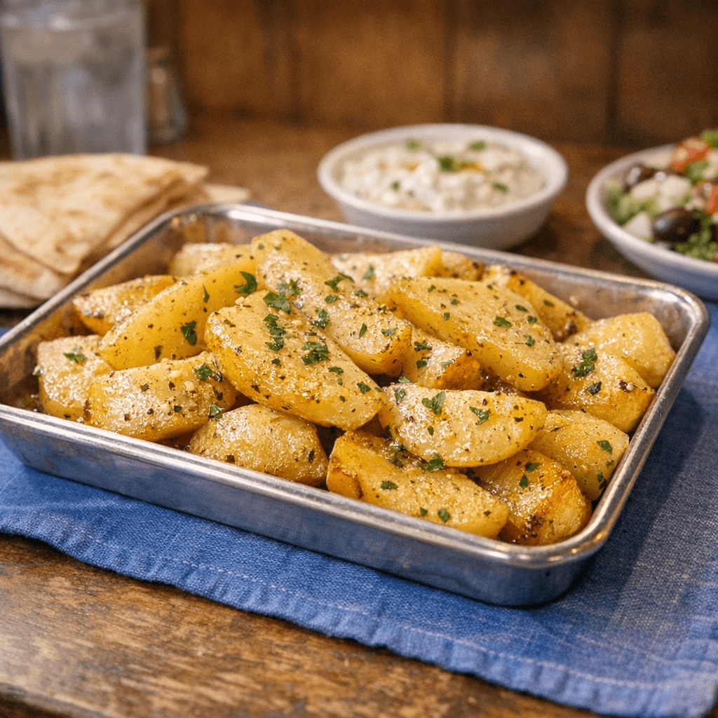 Lemon Potatoes Tray