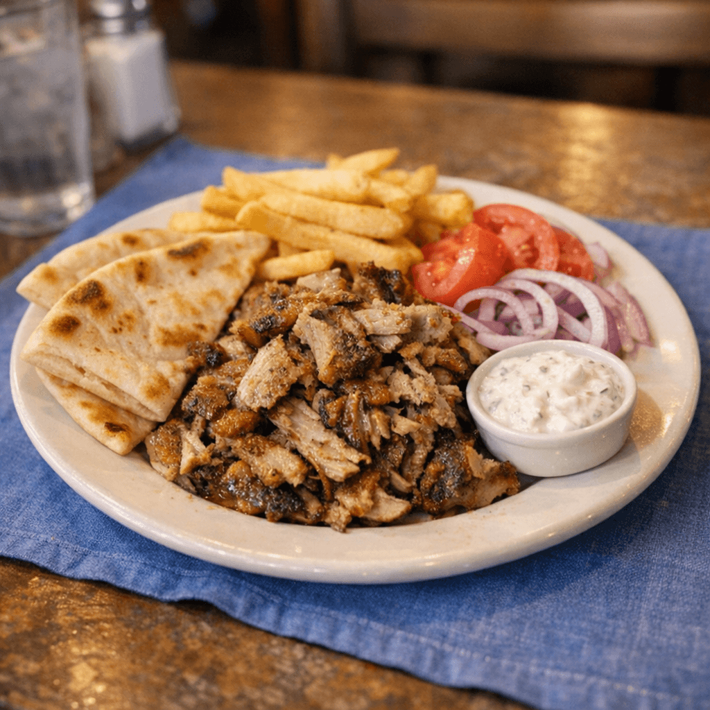 Pork Gyro Platter