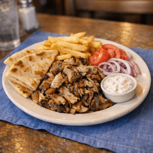Pork Gyro Platter