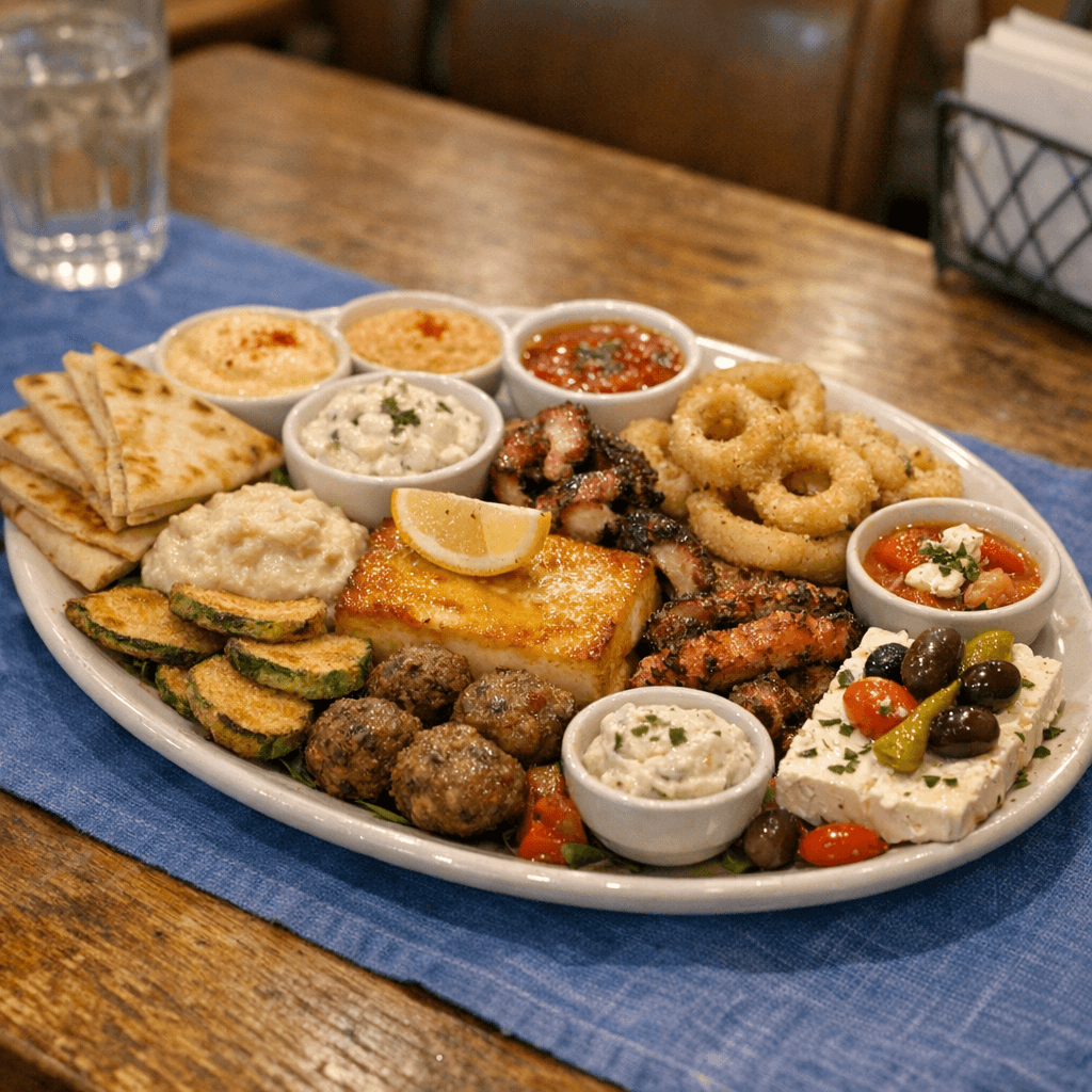 Saganaki Tray